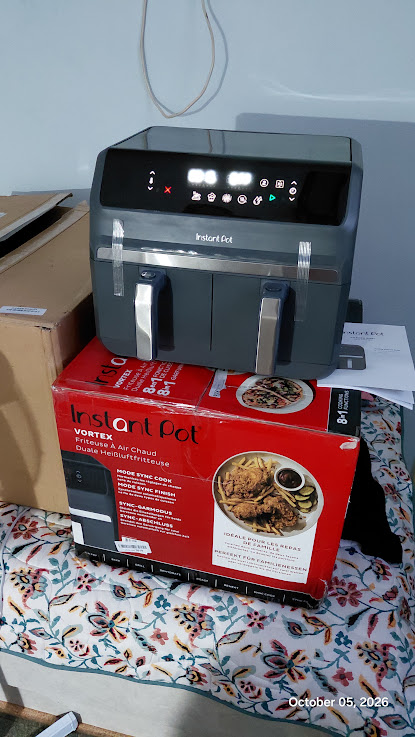 Използван Еър Фрайър   VORTEX PLUS DUAL CLEARCOOK 7.6L  <