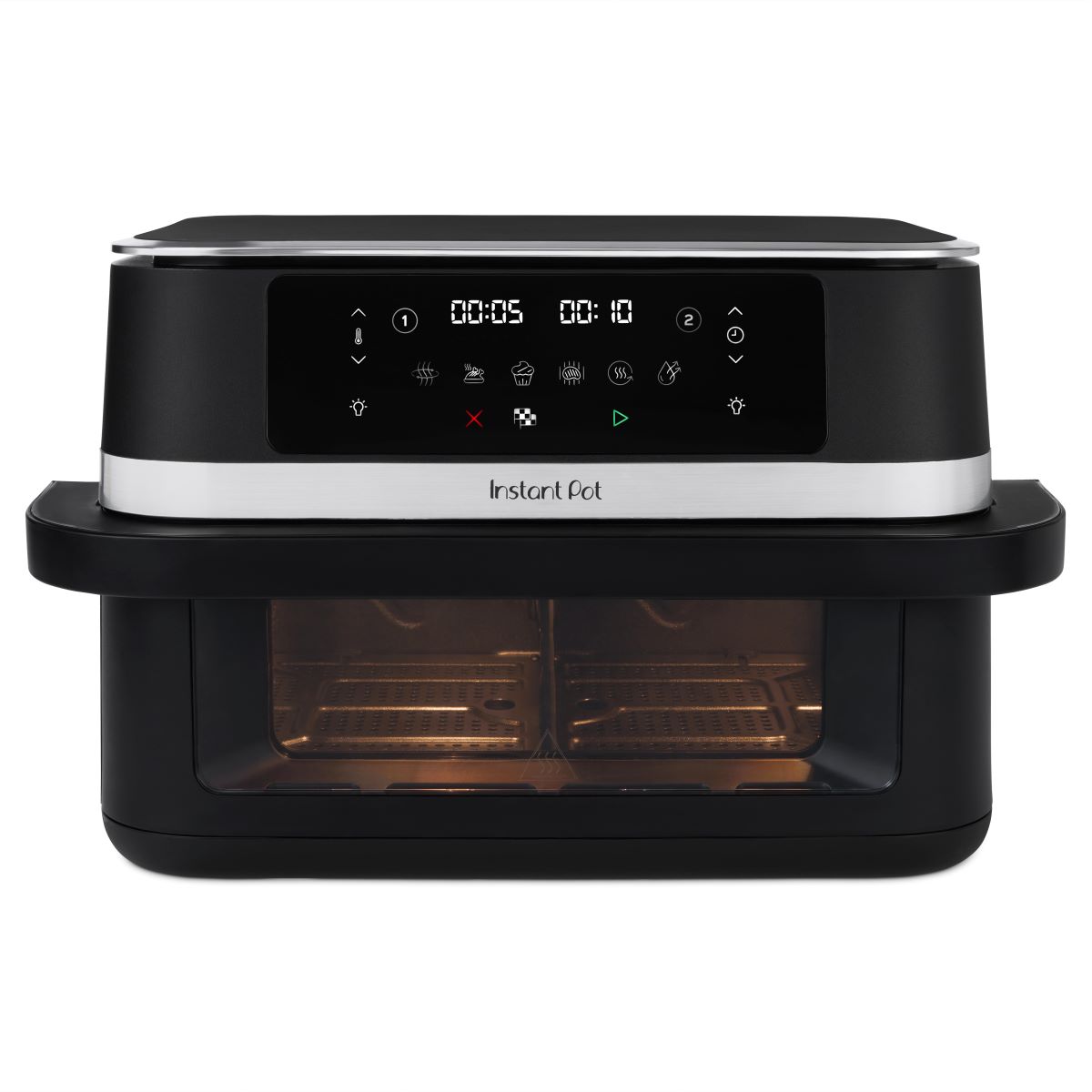 Разопакован Instant Vortex VersaZone XL ClearCook Air Fryer – черен (Категория 2)