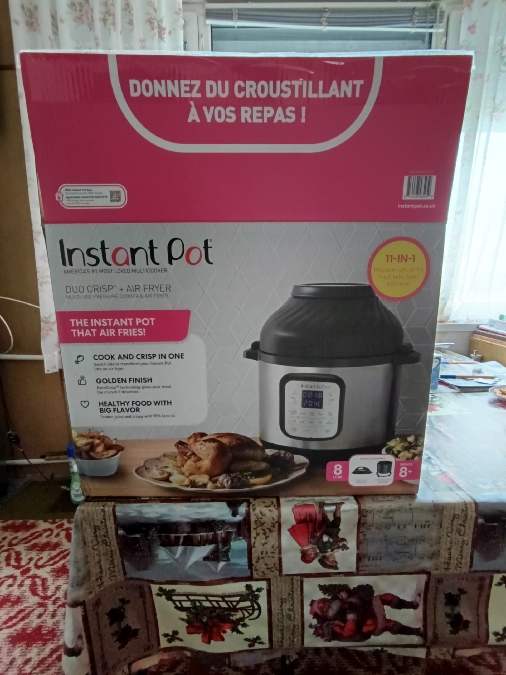 Използван Комбиниран Мултикукър DUO CRISP + AIR FRYER 8L