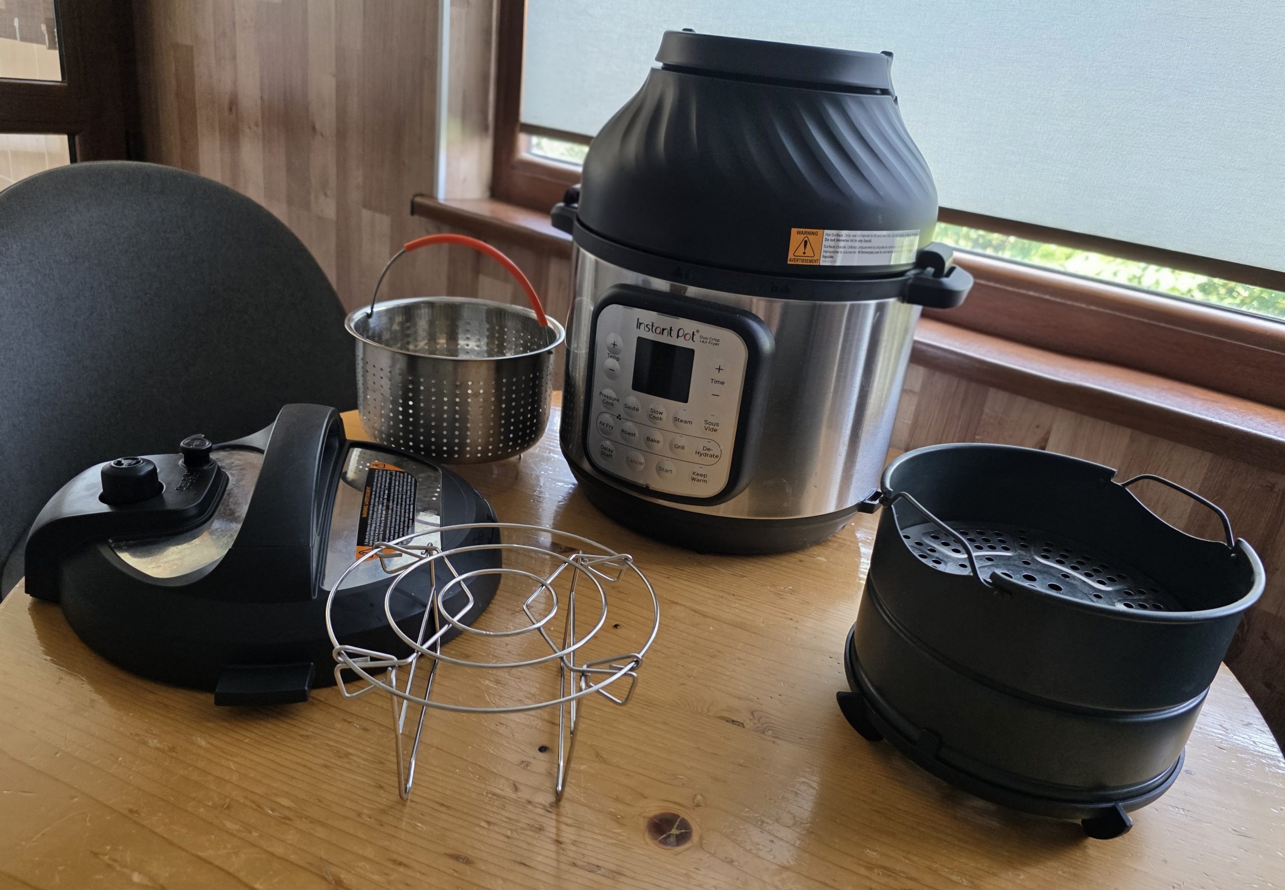 Използван Комбиниран Мултикукър  DUO CRISP + AIR FRYER 5.7L   <
