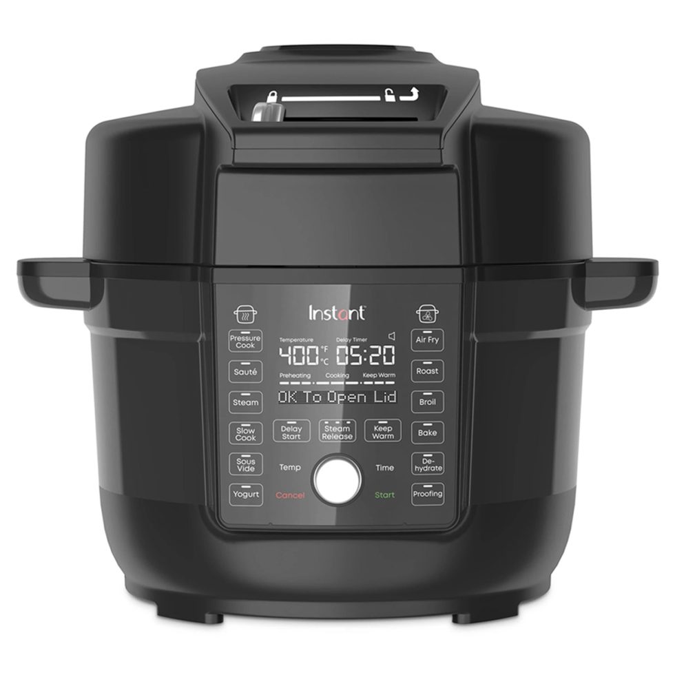 Instant Pot DUO CRISP + AIR FRYER » Комбиниран мултикукър
