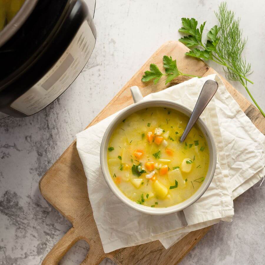 Инстант Пот | Рецепта за Супа от тиквички