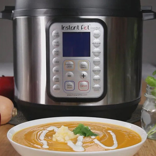 Инстант Пот | Видео рецепта за Крем супа от тиква и ябълки