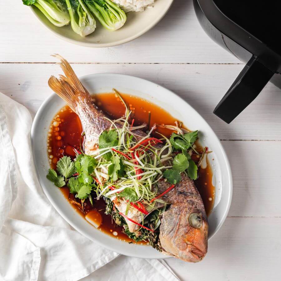 Инстант Пот | Рецепта за Печена риба по китайски