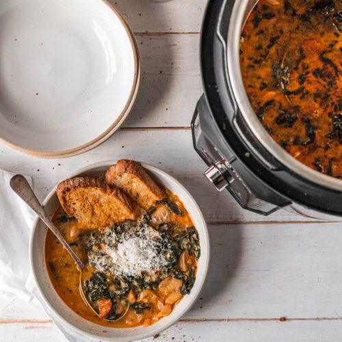Инстант Пот | Рецепта за Супа с боб и чоризо