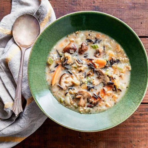 Инстант Пот | Рецепта за Супа с гъби и див ориз
